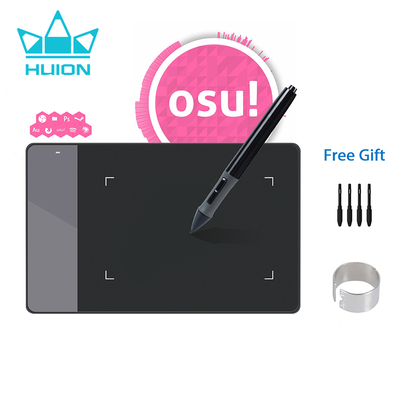 Graphic Tablet Accessories - HUION-tableta gráfica 420 OSU para juegos,
