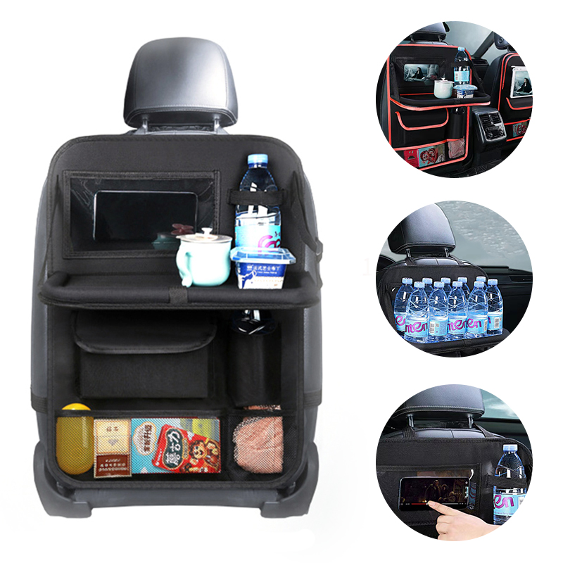 Tablet And Accessories Bag - Organizador plegable para asientos de coche