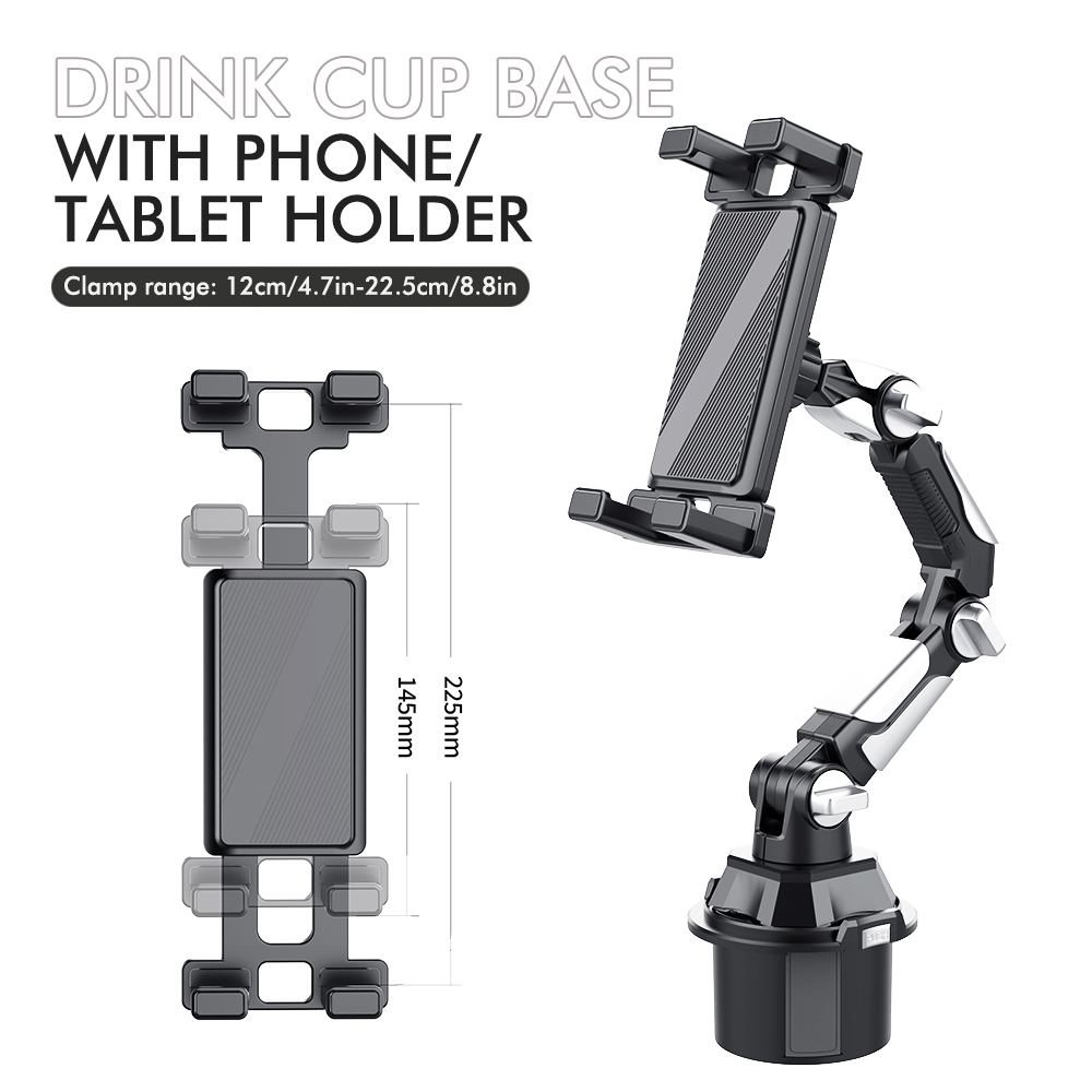 Trimble Tablet Accessories - Portavasos para coche, portavasos de agua