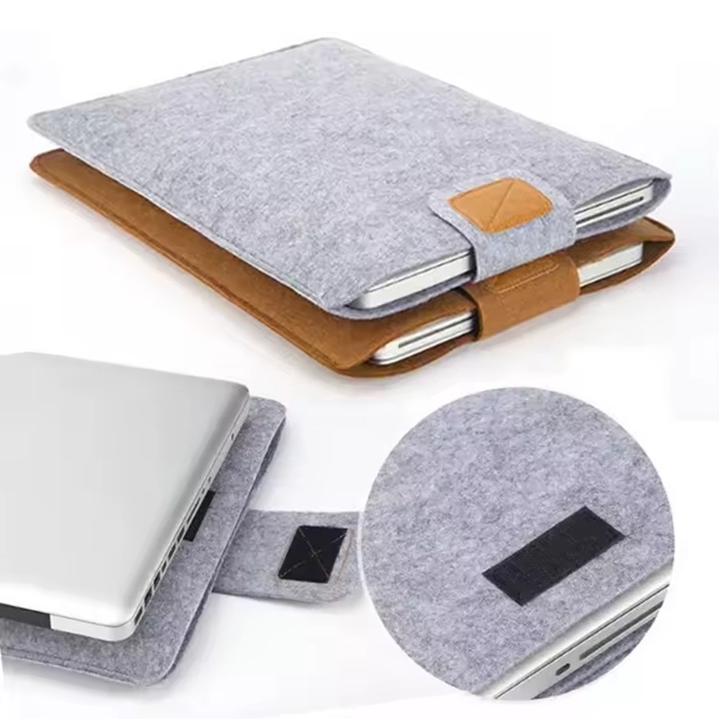 Tablet And Accessories Bag - Bolsa portátil de fieltro antiarañazos para