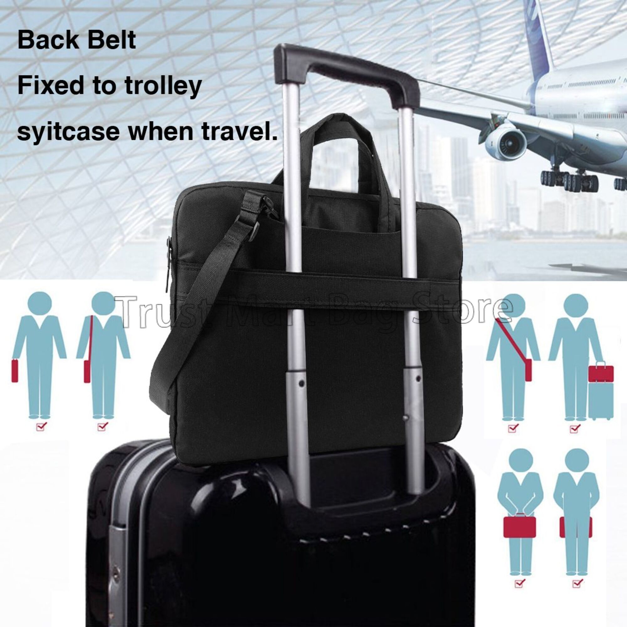 Bolsa de transporte con estamp - Tablet And Accessories Bag reseña y precio