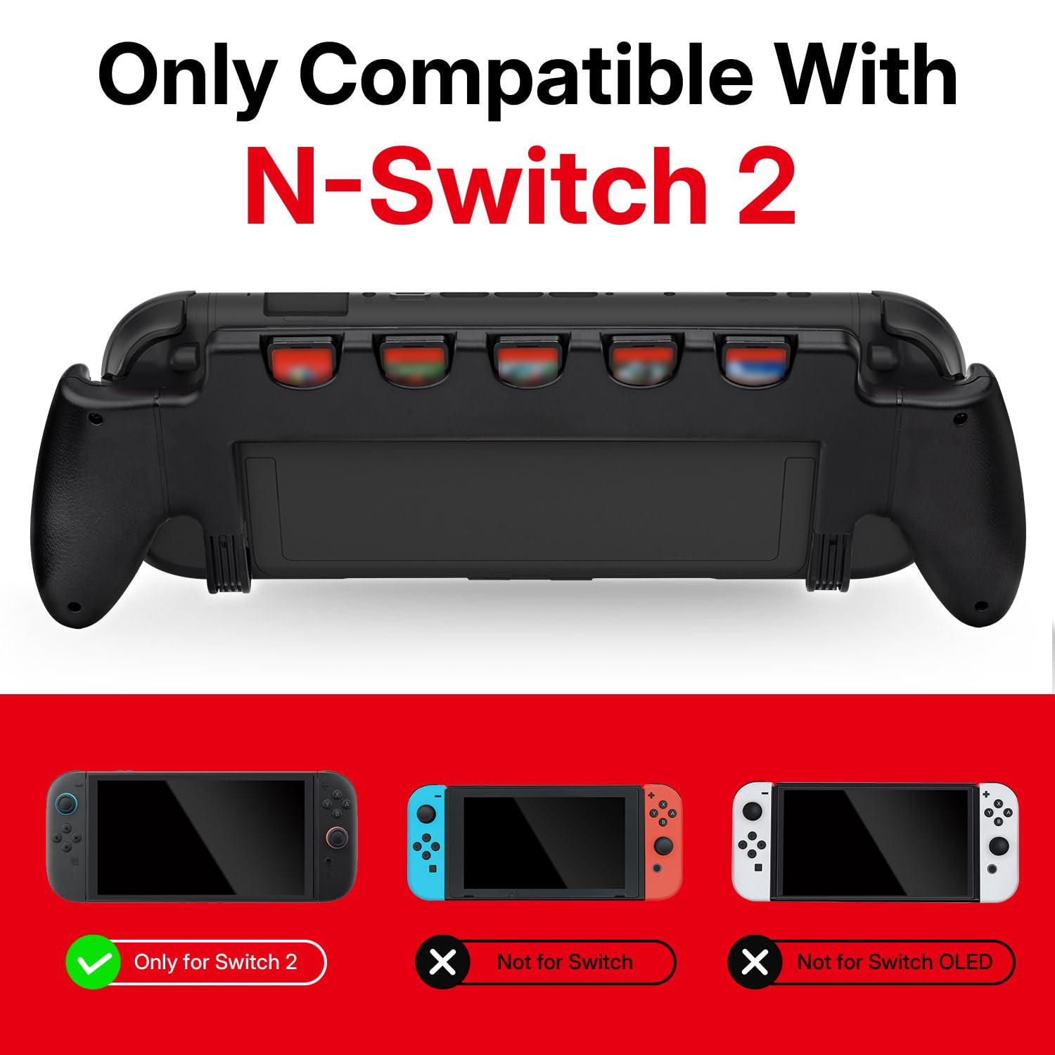 Funda de agarre manual para Ni - Tablet Accessories For Gaming reseña y precio