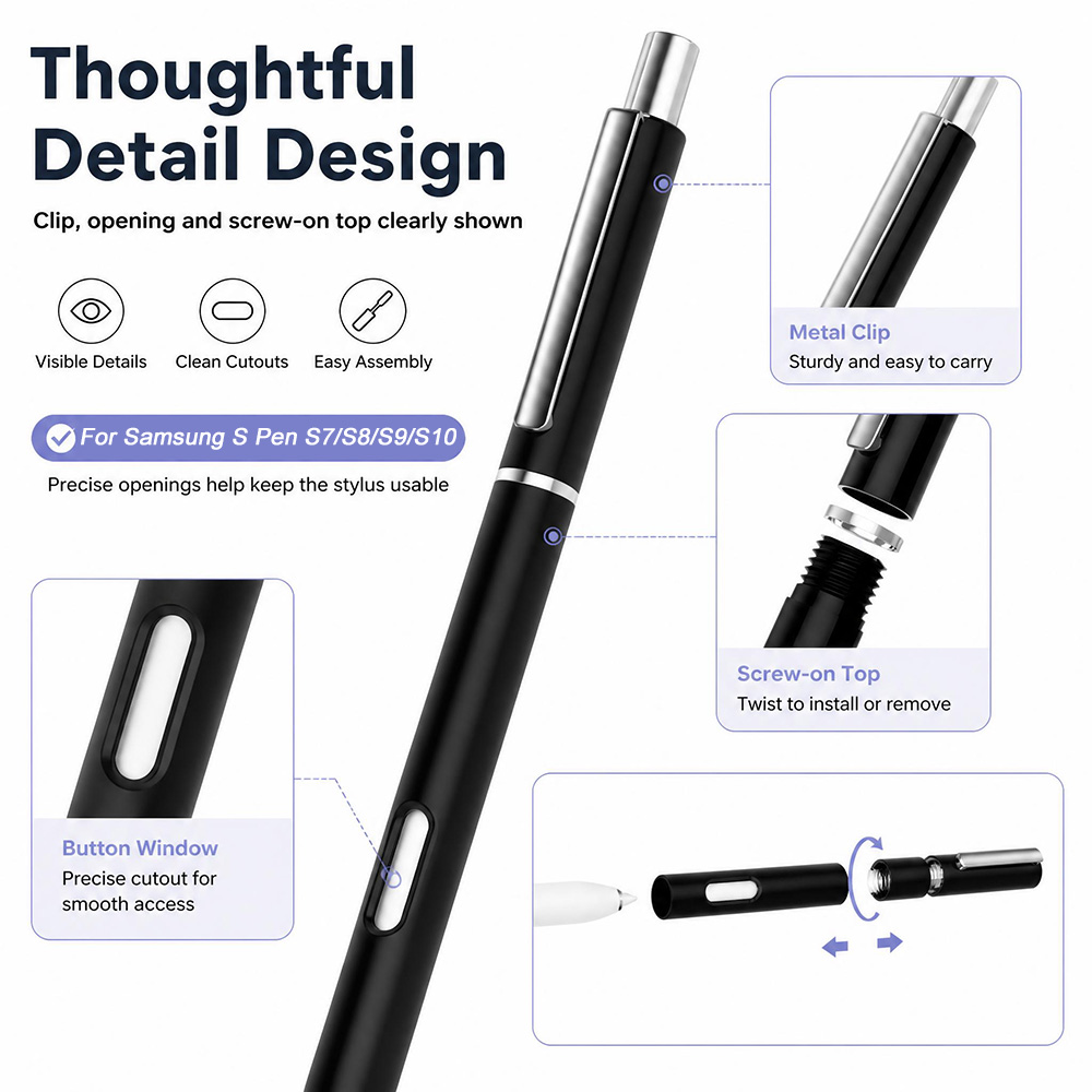 Nuevo Estuche para Lápiz S Pen - Vortex Tablet Accessories reseña y precio