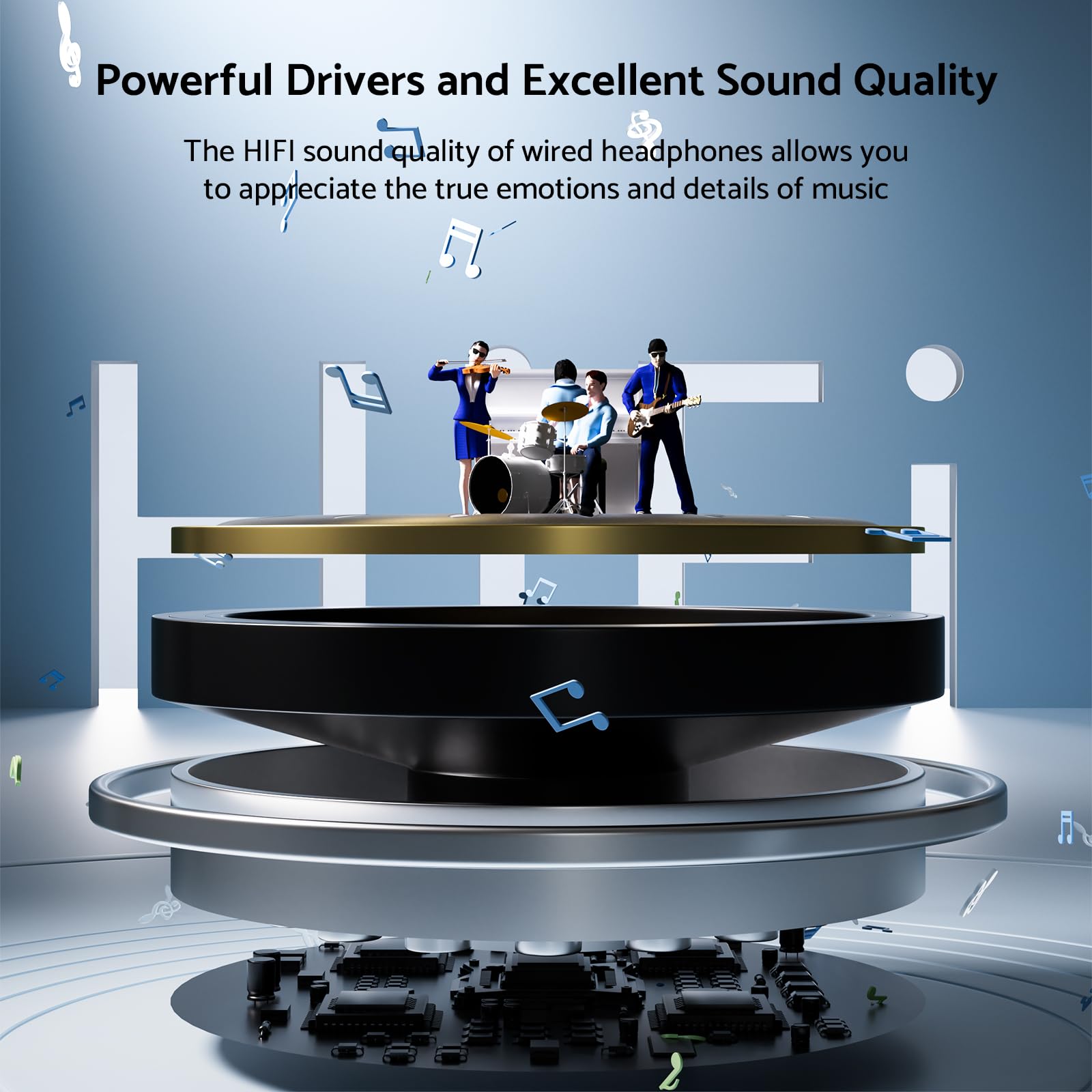 Auriculares envolventes HiFi,  - Tablet Accessories For Gaming reseña y precio