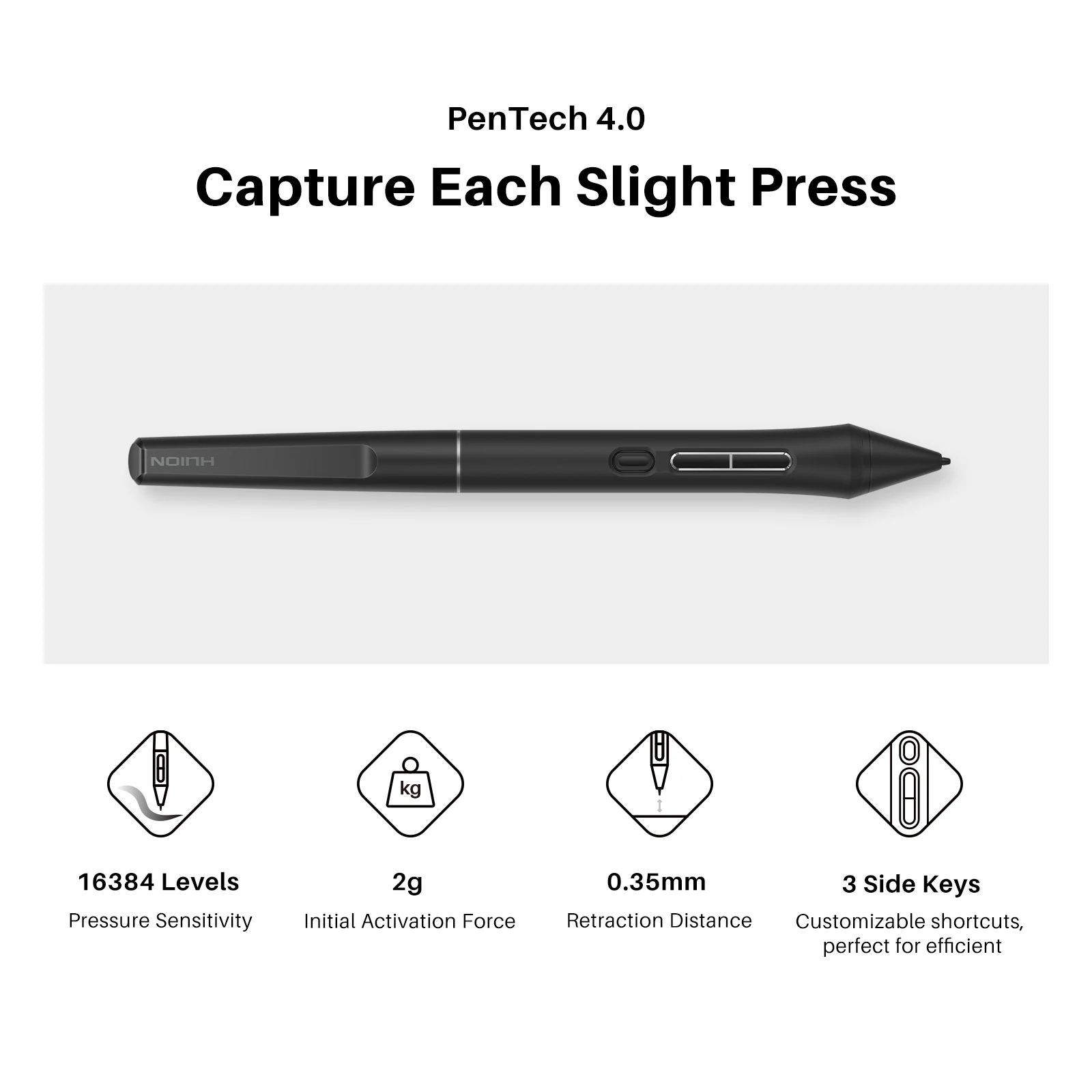 Huion Kamvas 16 (Gen 3) Monito - Graphic Tablet Accessories reseña y precio