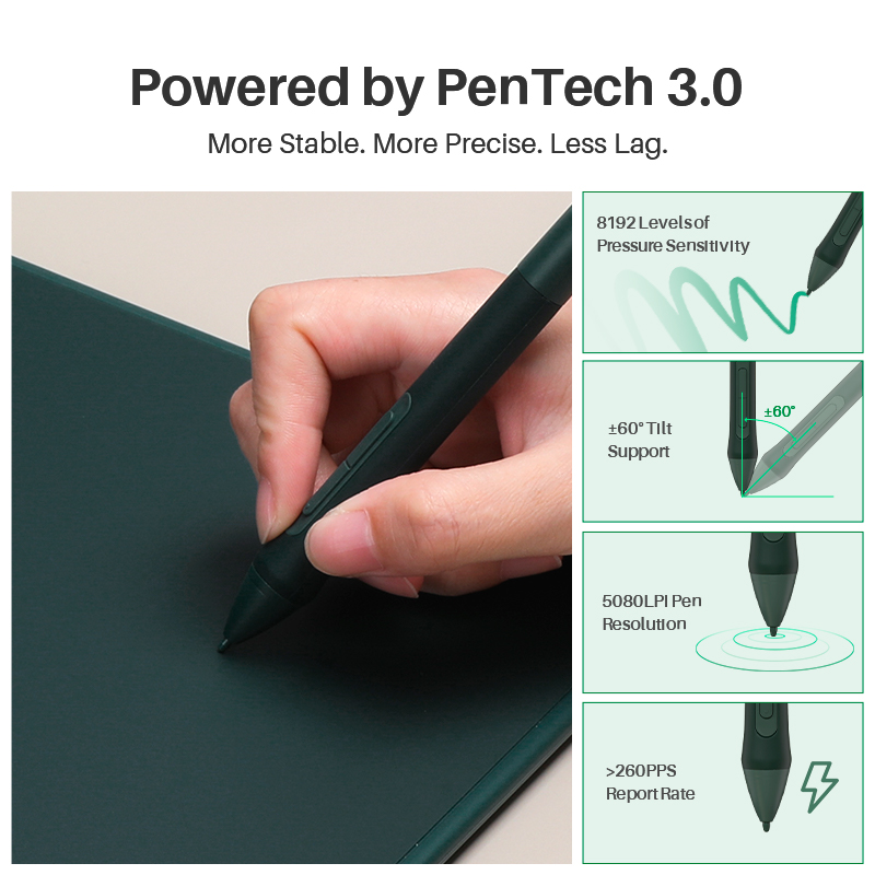 Huion Inspiroy 2 M H951P table - Graphic Tablet Accessories reseña y precio